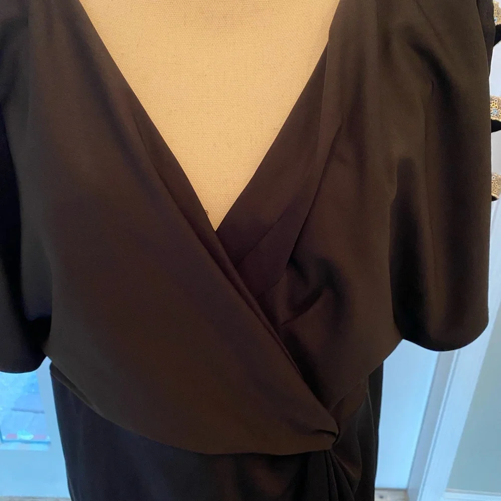 Ever Pretty maxi/long/gown with sequined bands at shoulders NWT